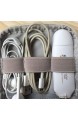 Yinew Reise-Universal-Kabel-Organizer für Elektronik-Zubehör Hüllen für verschiedene USB-Telefon-Ladekabel Grau