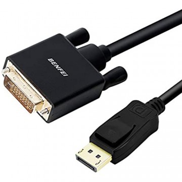 BENFEI DisplayPort zu DVI DVI-D Single Link 0 9 m Kabel Displayanschluss zu DVI Adapter Stecker zu Stecker Vergoldetes Kabel für Lenovo Dell HP ASUS und andere Marken