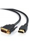 CSL - 3m HDMI auf DVI 24 1 Dual Link - High Speed Adapter Kabel - HDTV bis zu 1080P Full HD - 3D Ready - vergoldete Kontakte