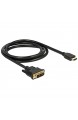 Delock 1.5m DVI-D HDMI Type A (Standard) Schwarz Videokabel-Adapter 85583