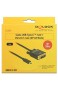 Delock USB-Kabel Typ C -> DVI(24+1) St/4K 30 Hz 2 0m Schwarz