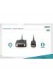 DIGITUS DisplayPort Adapterkabel - DP auf DVI(24+1) - Full-HD - 2m - Verriegelung 60Hz - Kompatibel mit Monitor PC
