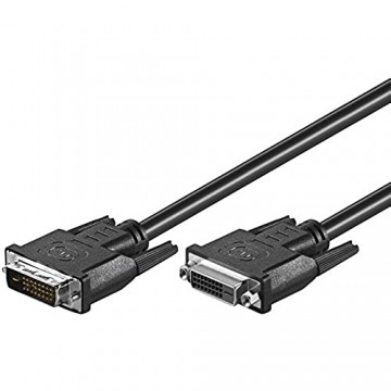 DVI-D FullHD Verlängerungskabel Dual Link DVI-D (24+1) Stecker>DVI-D (24+1) Buchse DVI 24+1 MF 0300 Verlängerung 3m