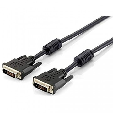 Equip DVI Kabel Digital DualLink Monitorkabel DVI-D 24 + 1 Stecker > DVI-D 24 + 1 Stecker 3 00 m