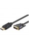Goobay 51960 DisplayPort/DVI-D Adapterkabel 1.2