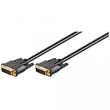 Goobay 69203 DVI-I Full HD Kabel Dual Link 2 m schwarz