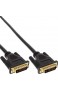 InLine 17783P Premium DVI-D Anschlusskabel (Digital 24 Plus 1 Stecker-auf-Stecker Dual Link 3 m)