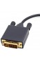 JSER DisplayPort DP Stecker auf DVI Stecker Single Link Video Kabel 1 8 m für DVI Monitor