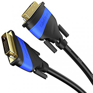 KabelDirekt – Dual Link DVI 24+1 Kabel – 1 5m (DVI-D Full HD 1080p 3D) – TOP Series