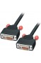 LINDY 41290 DVI-D Dual Link Kabel für Digitale Monitore mit Anschluss 1m schwarz