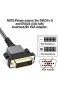 oldboytech HDMI auf DVI Kabel 3M HDMI DVI Adapterkabel Bi direktional DVI zu HDMI Kabel Nylon Geflecht DVI-D 24+1 Unterstützt 1080P Full HD kompatibel für Roku Laptop usw-Grau