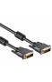 PerfectHD DVI Kabel | 1 5m | Premium Dual-Link | 24+1 | HDTV bis 2560x1600 | DVI Stecker auf DVI Stecker | 2X Ferritkern | Video PC Monitor Beamer | 1 5 Meter