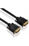 PureLink PI4200-005 Dual Link DVI Verbindungskabel (WUXGA (1920x1200)) DVI-D Stecker (24+1) auf DVI-D Stecker (24+1) zertifiziert 0 50m schwarz