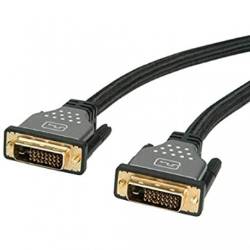 ROLINE DVI-D Kabel I Dual Link Monitorkabel DVI St - St I 10m schwarz