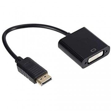rongweiwang DP zu DVI-Adapter-Kabel Displayport Stecker auf DVI-DVI zum weiblichen Kabel-Buchse Konverter 1080P Kabel für Monitor Projektor Displays