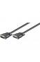 SM-PC® 2m DVI-D Monitor Verlängerungskabel 24+1 Stecker auf Buchse Dual #216