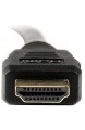StarTech.com HDMI auf DVI-D Kabel 2m (Stecker/Stecker) HDMI/DVI Adapterkabel mit vergoldeten Kontakten HDMI/DVI Videokabel Schwarz