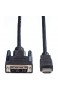 VALUE Kabel DVI (18+1) ST - HDMI ST schwarz 3m