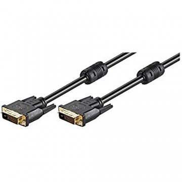 Wentronic DVI-D Kabel Dual Link (DVI-D (24+1) Stecker auf DVI-D (24+1) Stecker) 20 m