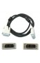 Xtra-Funky Exklusiv 1.5M DVI-Kabel 18 + 1 Pin Dual-Link-DVI-auf-DVI-Monitor Blei
