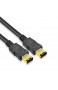 1394A Datenkabel IEEE 1394 6P auf 6P 6P 6 Pin auf 6pin Industrial Kamera Kabel Firewire 400Mbps