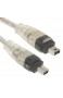 ALLSHOPSTOCK (#49) 4 Pin auf 4 Pin IEEE 1394 iLink FireWire DV Kabel Länge: 1 2 m