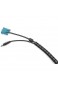 DIGITUS Flexibler Kabel-Spiralschlauch Für Kabel-Management - 5m - Mit Einzughilfe - Zuschneidbar - Dehnbar - Schwarz