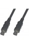DIGITUS IEEE 1394 FireWire Kabel 1 8 m Länge 2 x 6 polig
