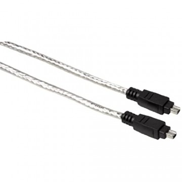 Hama FireWire-Verbindungskabel IEEE1394a 4-pol.-Stecker - 4-pol.-Stecker 2m