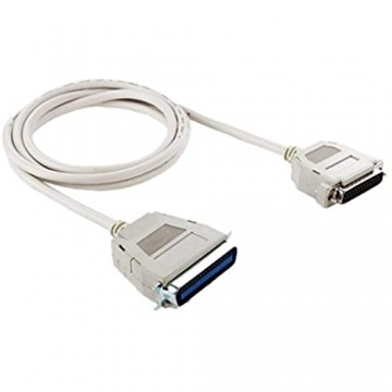 Hochleistungsverbindungen IEEE 1284-RS232-25-Pin Stecker Kabel 25sb Länge: 1 5 m Kleine Abmessungen geringes Gewicht und leicht zu tragen (Color : White)