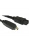 kenable Firewire 800 IEEE Kabel 1394b 9 Polig Zum 4 Polig 5 m [5 Meter/9 to 4-5m]
