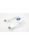 Miwaimao Genuine W Digital IEEE-1394B Firewire 800 to 400 9-pin/6-pin White Cable 1.25m 4064-705049-032