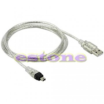 NOWON 5ft NEU USB zu Firewire iEEE 1394 4-poliges iLink-Adapterkabel