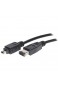 S/CONN maximum connectivity FireWire-Kabel IEEE 1394 4-pol St/6-pol St 1 8m