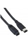 StarTech. com 1394_96_6 FireWire-Kabel (IEEE-1394 6-polig FireWire (M) auf FireWire 800 (M) 1 8 m Schwarz