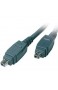 Vivanco FireWire-Kabel IEEE 1394b 4 pol. Stecker - 4 pol. Stecker 2m schwarz