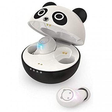 Amaface Kabellose In-Ear-Kopfhörer Bluetooth Kopfhörer mit Dual-Mikrofon und Touch-Steuerung Kopfhörer Kabellos 36 Stunden Wiedergabe Panda Kopfhörer als Geschenk…