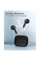 Bluetooth-Kopfhörer 5.0 Kabellose Kopfhörer IPX7 wasserdichte Noise-Cancelling-Kopfhörer Geräuschisolierung mit 24H Ladekästchen und Mikrofon für Android2/iPhone/Samsung/Apple AirPods Pro