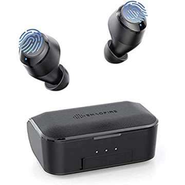 Bluetooth Kopfhörer ENACFIRE F1 Bluetooth 5.0 In-Ear Sport Kabellose Ohrhörer mit eingebautem Mikrofon Wireless Headset 208h Spielzeit APTX HD-Klangqualität CVC8.0 2600mAh-Ladebox IPX8