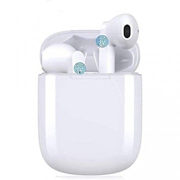Bluetooth Kopfhörer In-Ear Kabellose Kopfhörer TWS I12 Bluetooth Ohrhörer Sport-3D-Stereo-Kopfhörer mit Ladekästchen und Integriertem Mikrofon Auto-Pairing Kompatibel mit Android/Apple/iPhone