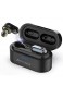 Bluetooth Kopfhörer in Ear Syllable Kabellose Kopfhörer QCC3020 Chip mit Soliden Bass Sound intelligente Rauschunterdrückung IPX7 Wasserdichtigkeit USB Ladebox Bluetooth 5.0 - Black Earbuds