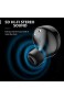Bluetooth Kopfhörer In Ear Wireless Noise Cancelling Earbuds Bluetooth 5.0 True Wireless Deep Bass HD-Stereo Headset Ohrhörer Kabellos Sport Touch-Control Earphone Automatische Kopplung (Schwarz)