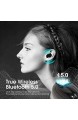 Bluetooth Kopfhörer kabellos mit Apt-X Deep Bass In Ear Ohrhörer Noise Cancelling CVC 8.0 Geräuschisolierung USB-C Quick Charge IPX8 Wasserschutz 48 Stunden Spielzeit Bluetooth 5.0
