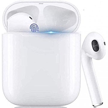 Bluetooth-Kopfhörer Kabellose Kopfhörerr IPX7 wasserdichte Noise-Cancelling-Kopfhörer Geräuschisolierung mit 24H Ladekästchen und Mikrofon für Android/iPhone/Samsung/Apple/Huawei…