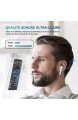 Bluetooth-Kopfhörer Kopfhörer Kabellos IPX7 wasserdichte Noise-Cancelling-Kopfhörer Geräuschisolierung mit 24H Ladekästchen und Mikrofon für Android/Samsung/Huawei