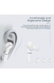 Bluetooth Kopfhörer LESHI Bluetooth Drahtlose Ohrhörer Kabellos In Ear 5.0 Sport Headsets IPX7 Wasserdicht mit Ladekästchen für Handy/Sport/Laufen/Android/IOS (Weiß)