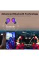 Bluetooth Kopfhörer Sontinh CoolBuds Bluetooth-ohrhörer kabellos Bluetooth 5.0 Wireless Kopfhörer mit 66FT-Reichweite IPX5 Waterproof Tragbare Tasche mit 20-Stunden-Spielzeit