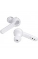FlinQ Alume In Ear Bluetooth Kopfhörer Weiß | Kabellose Kopfhörer | IPX3 Wasserdicht | Aluminium Touch Wireless Earbuds