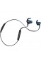 Fresh 'n Rebel Bluetooth In-Ear Kopfhörer - Lace Wireless Sports Earbuds kabellos (keine störenden Kabel - Akkulaufzeit: ca. 8h - Auch für schweißtreibendes Training geeignet) Blau