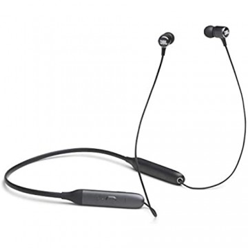 JBL LIVE 220BT kabellose In-Ear Kopfhörer in Schwarz – Bluetooth Ohrhörer mit 4-Tasten-Fernbedienung Nackenbügel Mikrofon und Alexa-Integration – Unterwegs telefonieren und Musik hören